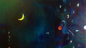 Peacock II - Moon Shadow